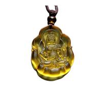 PUYUNA 1 pendentif Bouddha Médecine/Amitābha/Tathagata/Avalokitesvara aux mille bras/Bodhisattva, collier amulette en verre béni(#6)