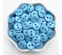 PUYUNA Boutons, Boutons 50 pièces 11,5 mm Couleurs Bouton de Pain à Double œil Rond Boutons de Couture en résine Bricolage Scrapbooking Boutons de Couture Multicolores (08)(17)