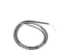 PUYUNA Perles rondes en hématite noire naturelle for la création de bijoux (bracelets, colliers, accessoires) - 2-8 mm H8505-6(H8484 5)