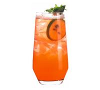 PUYUNA Verre à cocktail en verre épais de style nordique, simple et exquis, créatif et créatif, style trompette [280 ml]([550ml] Haibo Cup)