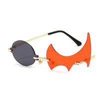 PUYYDS Anime Danganronpa Cosplay Monokuma lunettes de soleil flamme personnalité lunettes Anime Halloween COS accessoire accessoires