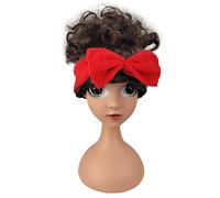 PUYYDS Anime Encanto Dolores Costume Robe Perruque Madrigal Cosplay Costume Fantaisie Halloween Carnaval Cos Perruque Coiffe avec Foulard 2022