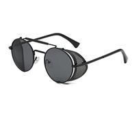 PUYYDS Good Omens Devil Crowley David Tennant Eyewear Lunettes de soleil Cosplay Lunettes Gothique Punk Unisexe