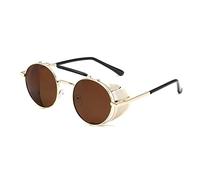PUYYDS Good Omens Devil Crowley David Tennant Eyewear Lunettes de soleil Cosplay Lunettes Gothique Punk Unisexe