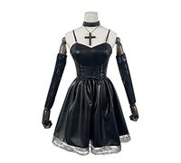 PUYYDS NewNote Cosplay Costume Misa Amane Imitation Cuir Sexy Uniforme Outfit Cosplay Costume