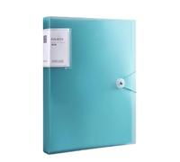 PUZYI Pochettes de Protection Transparentes A4 à 30 Pochettes, classeurs, Pochettes de classement sans Perforation et sans Anneaux, Fournitures de Bureau for la Protection des Documents(Blauw)