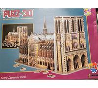 Puzz 3D Notre-Dame de Paris 952 pièces, 29,8 x 66 x 15,3 cm