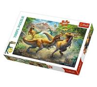 Trefl - Puzzle - Combats de Tyrannosaures 160 Pièces, pour Enfants à partir de 5 Ans