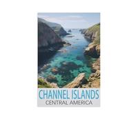 Puzzle 1 000 pièces - Îles Anglo-normandes en Californie - Jeux éducatifs Classiques pour Adultes et Enfants (38 x 26 cm) - -FV29