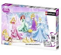 Puzzle N Nathan Puzzle 100 P - Princesses Étincelantes / Disney Princesses