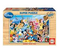 puzzle 100 pcs Le merveilleux monde de disney multicolore G