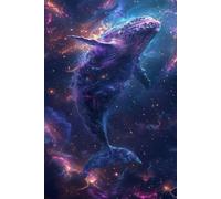 Puzzle 100 Pieces 40x28 cm Ciel Étoilé Baleines Puzzles, Jeu de Création et Logique, Jeux éducatif Défi Jouets Activité Familiale Parfaite Puzzle 100 Pièces Adultes