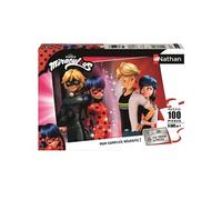 Puzzle N Nathan Puzzle 100 P - Adrien Et Marinette / Miraculous