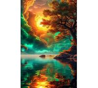 Puzzle 100 Pieces Adulte Paysage Océan 40 x 28 cm Puzzles Adultes 100 Pièces Puzzle Impossible Jeu Éducatif Jeu D'adresse pour Toute la Famille