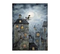 Puzzle 100 Pieces Adultes Dessin Animé, Défis Amusants Détente Créativité Puzzle Impossible, Puzzles pour Adultes 100 Pièces 40 x 28 cm