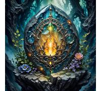 Puzzle 100 Pièces Adultes Fleurs Jungle Fantastique, Développe Observation, Logique et Concentration, Puzzle Adulte 100 Pieces 35x35 cm