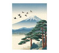 Puzzle 100 Pieces Adultes Paysage, Défis Amusants Détente Créativité Puzzle Impossible, Puzzles pour Adultes 100 Pièces 40 x 28 cm