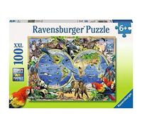 Puzzle 100 pièces Animaux du Monde