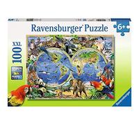 Puzzle 100 pièces Animaux du Monde