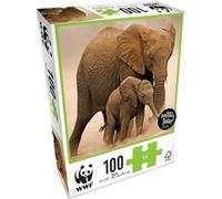 Puzzle 100 pièces Bébé Elephant WWF G