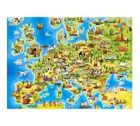 Puzzle 100 pièces : Carte de l'Europe