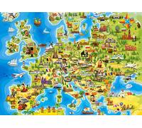 Puzzle 100 Pièces Carte D'europe