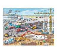 Puzzle 100 Pièces : Chantier de Construction à l'Aéroport, Ravensburger G
