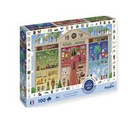 Puzzle 100 pieces cherche et trouve - Le musee du monde - Calypto - Sentosphere