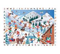 Puzzle 100 pièces : Cherche et Trouve : Sports d'Hiver