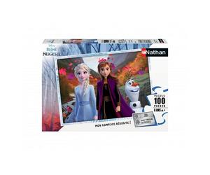Puzzle 100 pièces Disney La Reine des Neiges 2 - Un Voyage Magique