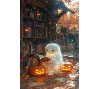 Puzzle 100 Pieces Fantôme Bibliothèque, Jouet Educatif, Jouets de Jeu Stimulants, Puzzle Impossible, Puzzles Adulte 100 Pièces 40x28 cm