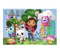 Puzzle 100 pièces : Gabby et la maison magique