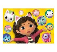 Schmidt-Spiele Puzzle 56475 – Gabbby et ses amis – 100 pièces à paillettes pour enfants