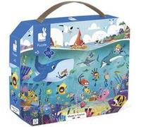 Puzzle 100 pièces Janod Les fonds marins