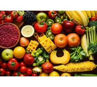 Puzzle 100 Pièces Jeux éducatif Défi Jouets légumes colorés Puzzles Classiques Puzzle DIY Cadeaux de l'art de la Décoration Moderne