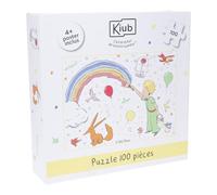 Puzzle 100 pièces Kiub Le Petit Prince peignant Un Arc-en-Ciel (36x49cm)