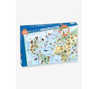 Puzzle 100 pièces Les animaux du monde multicolore TU