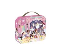 Janod Puzzle éducatif Les Danseuses – 100 pièces + Poster – Fabriqué en France – Carton FSC