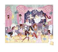 Janod Puzzle éducatif Les Danseuses – 100 pièces + Poster – Fabriqué en France – Carton FSC