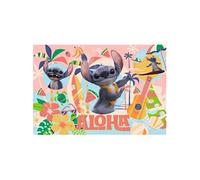 Puzzle 100 pièces : Lilo et Stitch / Point et amis en action