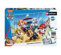 Nathan - Puzzle Enfant - 100 pièces - Les aventures de la Pat'Patrouille - Fille ou garçon dès 6 ans - Puzzle de qualité supérieure - Carton épais et résistant - Action & Aventure - 86150