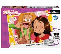 Nathan Puzzle 100 pièces Ma sister d'amour Les Sisters