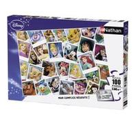 Nathan - Puzzle enfants - 100 pièces - Photo Disney - Fille ou garçon dès 6 ans - Puzzle de qualité supérieure - Carton épais et résistant - Héros & Princesses - 86737