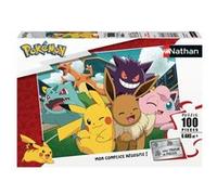 Nathan puzzle 100 p - Pikachu et les Pokémon