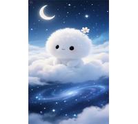 Puzzle 100 Pieces, Nuages Dessins Animés, 40x28 cm Divertissement Créatif, Jeu éducatif Challenge Toy, Cadeau Garcon et Fille, Puzzle Adulte 100 Pièces