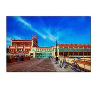 Puzzle 100 pièces, Paramount Theatre, Asbury Park, Amérique, États-Unis, Jeu, œuvre d'art, Souvenir de Voyage, 45,5 x 35,5 cm