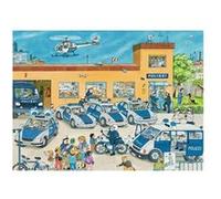 Ravensburger Puzzle pour enfants Service de police 10867 – 100 pièces XXL – dès 6 ans