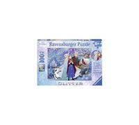 Puzzle 100 Pièces : Pièces XXL - La Reine des Neiges - Pièces éteincelantes, Ravensburger