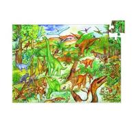 Puzzle 100 Pièces - Poster Et Livret : Découverte Dinosaures