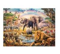 Ravensburger Puzzle pour enfants Savane Africaine – 100 pièces – Dès 6 ans